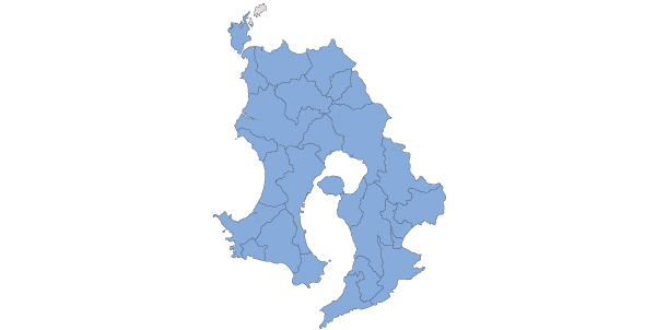 鹿児島県地図